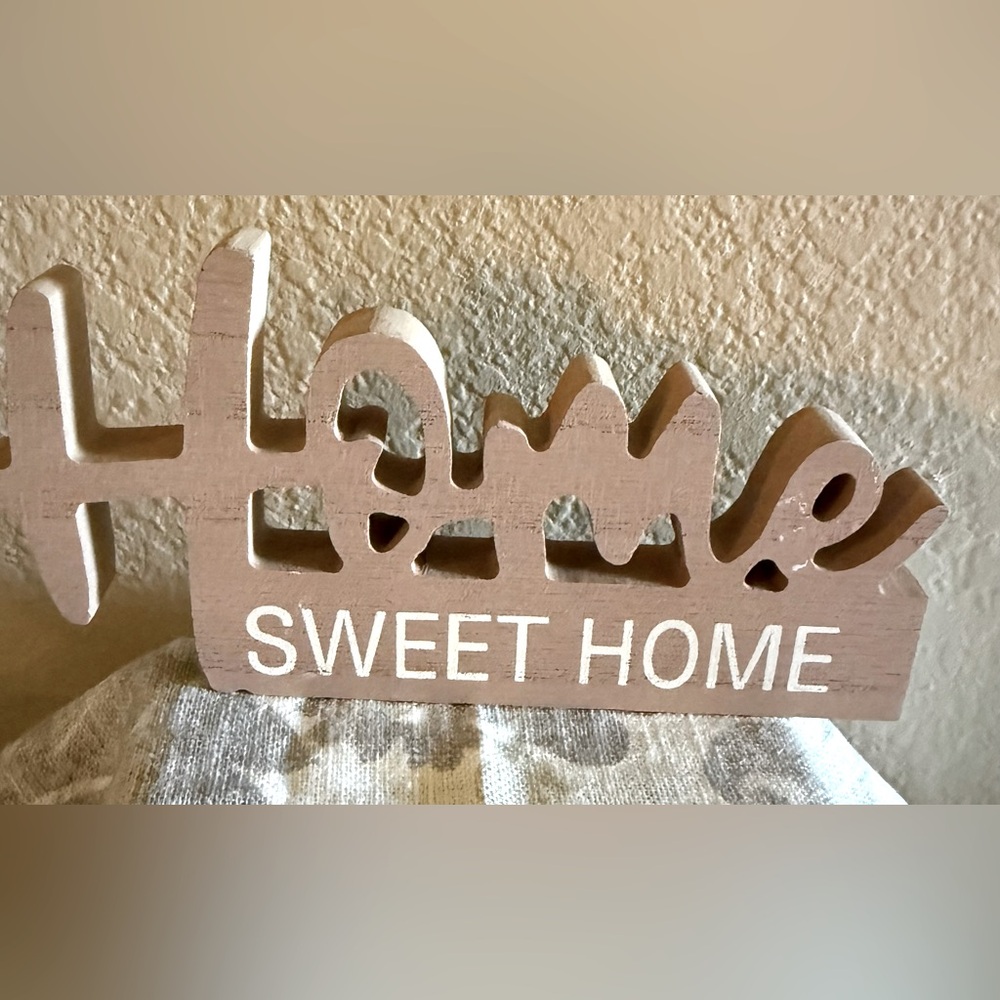 Home Sweet Home Shelf or Table Decor